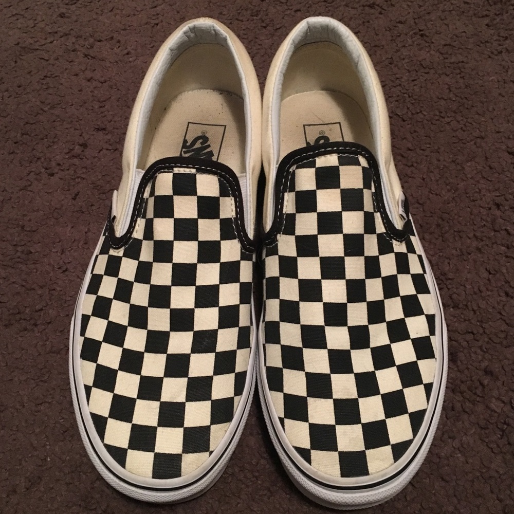 Checkered vans